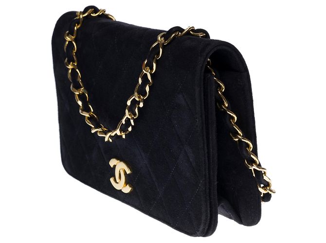 Sac Chanel Timeless/Classico nella Marina Militare svedese - 100660 Blu navy - vista 3