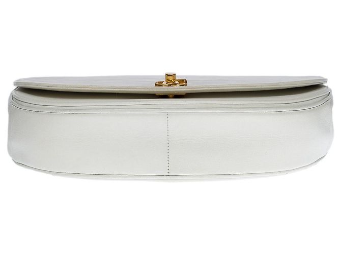 Timeless Borsa in Pelle Bianca CHANEL - 100669 Bianco - vista 8