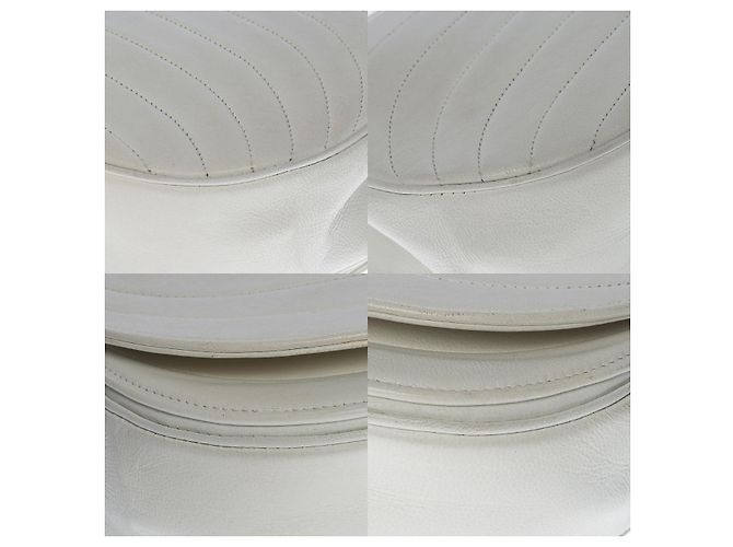 Timeless Borsa in Pelle Bianca CHANEL - 100669 Bianco - vista 9