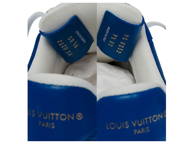 Scarpa LOUIS VUITTON in Pelle Blu - 100698 - vista 7