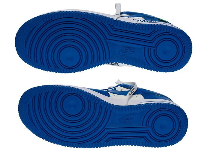 Scarpa LOUIS VUITTON in Pelle Blu - 100698 - vista 8