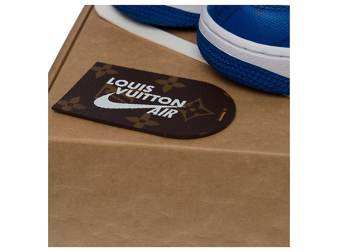 Scarpa LOUIS VUITTON in Pelle Blu - 100698 - vista 9