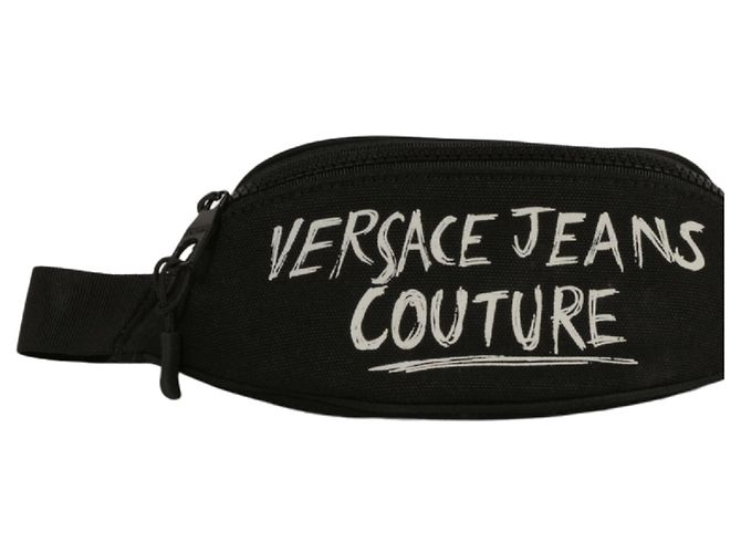 Versace Jeans Couture Bolsa de cintura Versace Jeans com logo estampado - vista 3