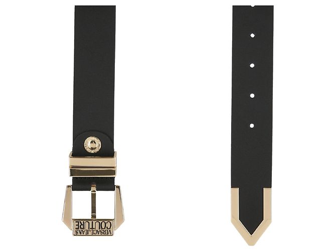 Versace Jeans Couture Versace Jeans Cinto com fivela de logo - vista 2