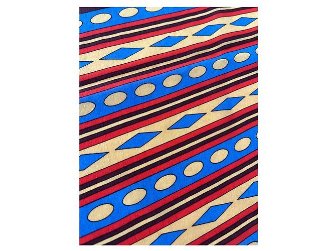 Sciarpa quadrata in seta Christian Dior Multicolore - vista 6