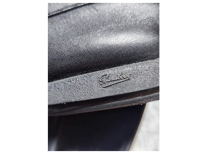 Mocassini Paraboot in pelle nera Nero - vista 7