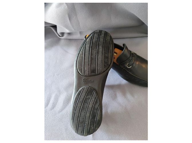 Mocassini Paraboot in pelle nera Nero - vista 9