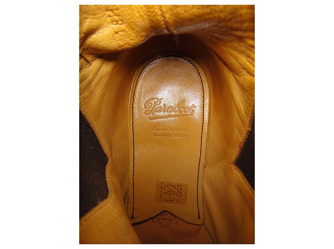 Botas Chelsea Paraboot Ante Beige 39 - vista 6