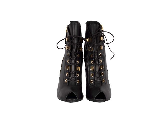 Stivaletti Peep-toe stringati Giuseppe Zanotti - vista 2