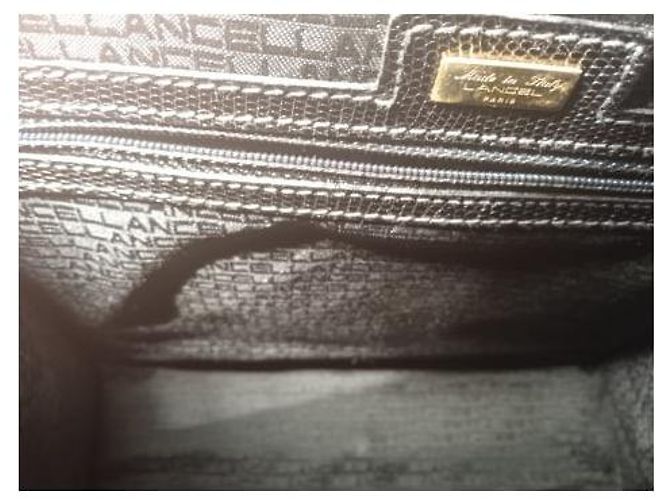 Borsa Lancel in pelle nera Nero - vista 5
