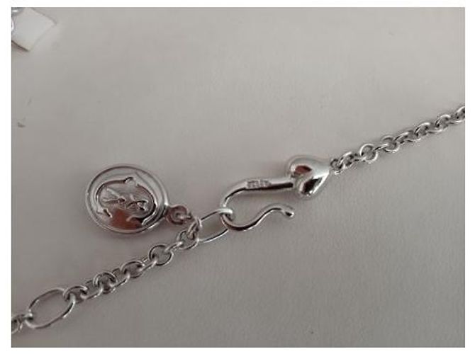 Autre Marque Collana CHARRIOL triplo cuore in acciaio Argento - vista 4