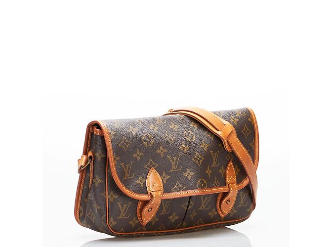 Louis Vuitton Monogramma Gibeciere MM M42247 Marrone - vista 2