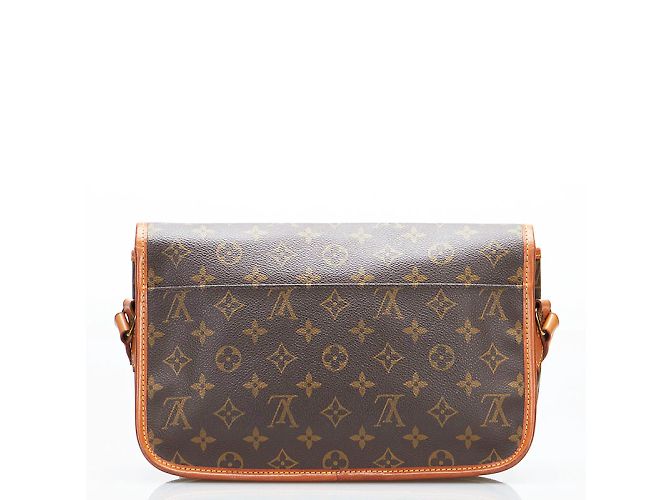 Louis Vuitton Monogramma Gibeciere MM M42247 Marrone - vista 3