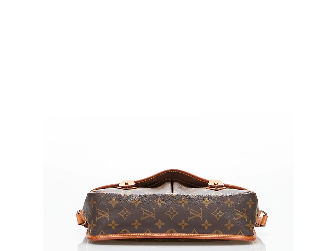 Louis Vuitton Monogramma Gibeciere MM M42247 Marrone - vista 4