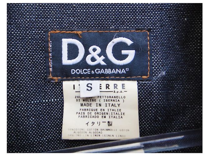 Jeansjacke Dolce & Gabbana Größe S Blau - Ansicht 3