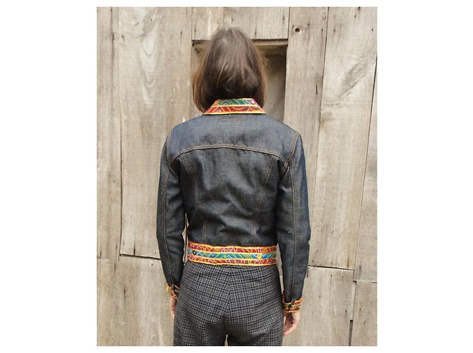 Jeansjacke Dolce & Gabbana Größe S Blau - Ansicht 4