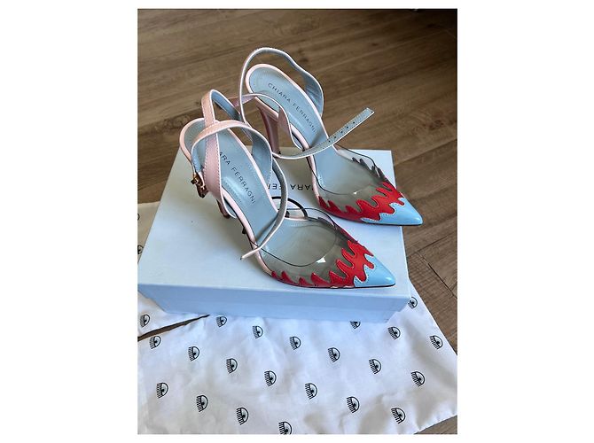 Décolleté Chiara Ferragni in vernice Multicolore - vista 3