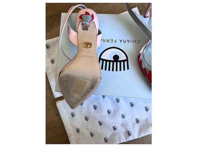 Décolleté Chiara Ferragni in vernice Multicolore - vista 5