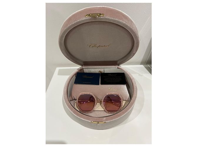Gafas de sol Chopard SCHAF06S 8FCR Rosa Oro Rosa - vista 3
