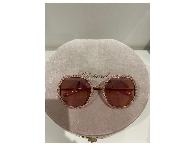 Gafas de sol Chopard SCHAF06S 8FCR Rosa Oro Rosa - vista 6