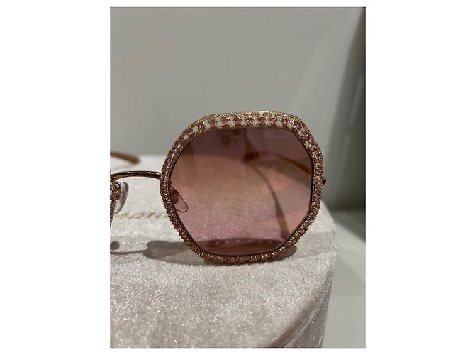 Gafas de sol Chopard SCHAF06S 8FCR Rosa Oro Rosa - vista 7