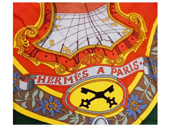 Hermès a Parigi, Salisburgo 1996 di Loïc Dubigeon Marrone Nero Multicolore Beige D'oro Verde Arancione Grigio Giallo Verde oliva Blu navy Verde chiaro Verde scuro Blu scuro - vista 5