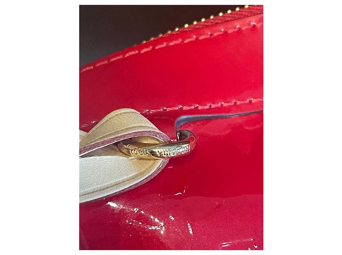 Borsa Louis Vuitton rossa in vernice Rosso - vista 13