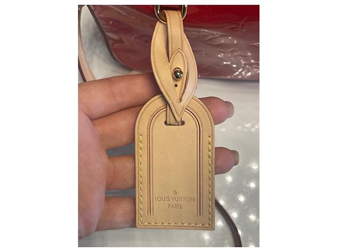 Borsa Louis Vuitton rossa in vernice Rosso - vista 7