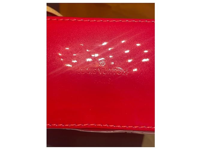 Borsa Louis Vuitton rossa in vernice Rosso - vista 9