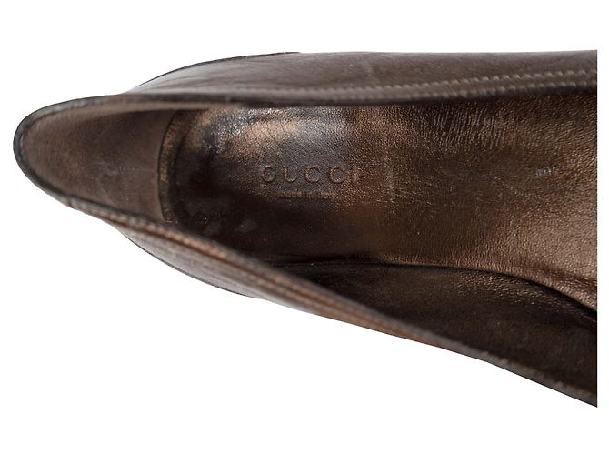 Bailarinas de Bambú Gucci Castaño - vista 7