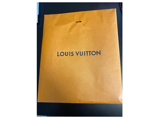 Louis Vuitton Einladung Ledertasche Blau - Ansicht 8