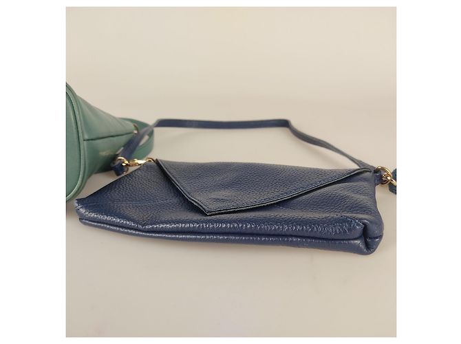 Set aus Vintage-Ledertaschen Mehrfarben - Ansicht 5