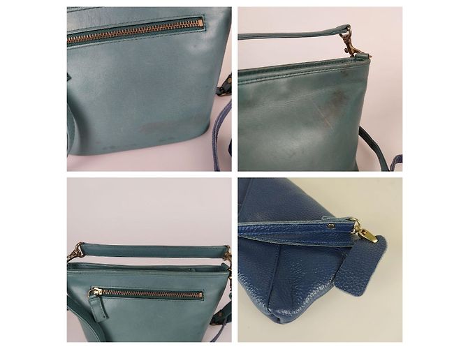 Set aus Vintage-Ledertaschen Mehrfarben - Ansicht 6