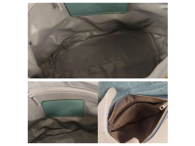 Set aus Vintage-Ledertaschen Mehrfarben - Ansicht 7