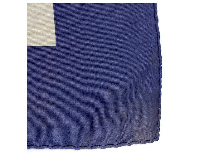 HERMÈS - Bufanda cuadrada 90 Brides de Gala Azul - vista 4