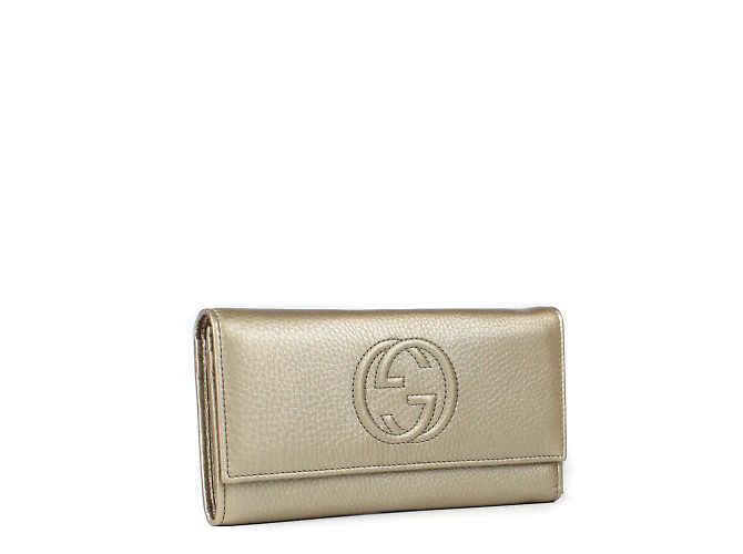 GUCCI - Gran Cartera Soho Dorado - vista 2