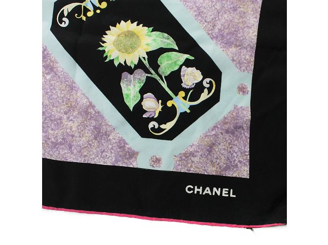 CHANEL - Seidenquadrat Blau - Ansicht 3