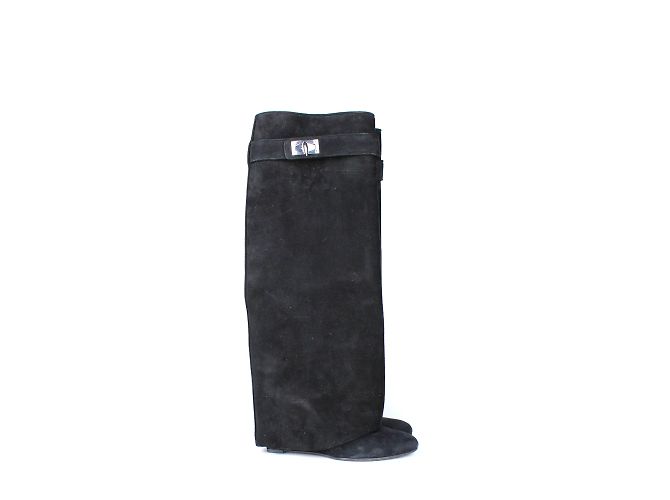 GIVENCHY - Shark Lock Stiefel (T35) Schwarz - Ansicht 2