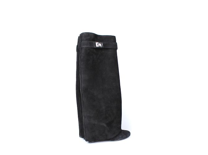GIVENCHY - Shark Lock Stiefel (T35) Schwarz - Ansicht 3