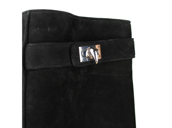 GIVENCHY - Shark Lock Stiefel (T35) Schwarz - Ansicht 5