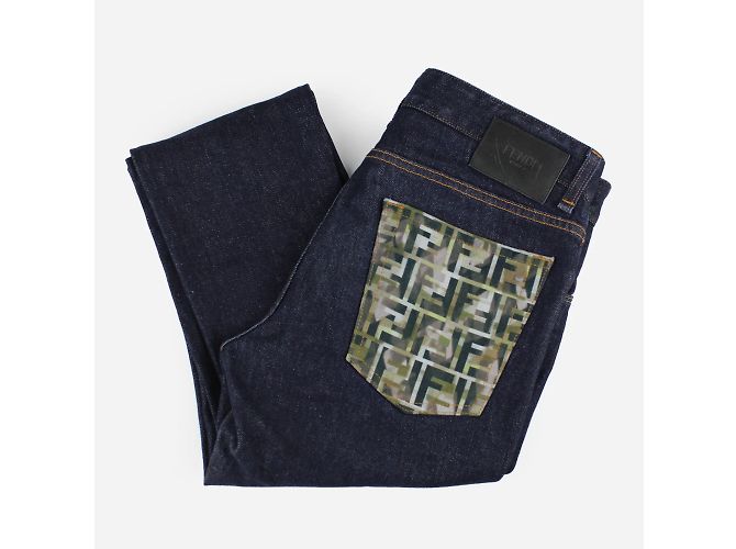 Fendi Vaqueros de mezclilla (T32|34) Azul - vista 3