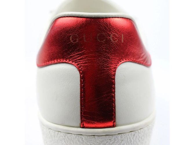 Gucci Ace Sneakers mit elastischem Band (T42) Weiß - Ansicht 6