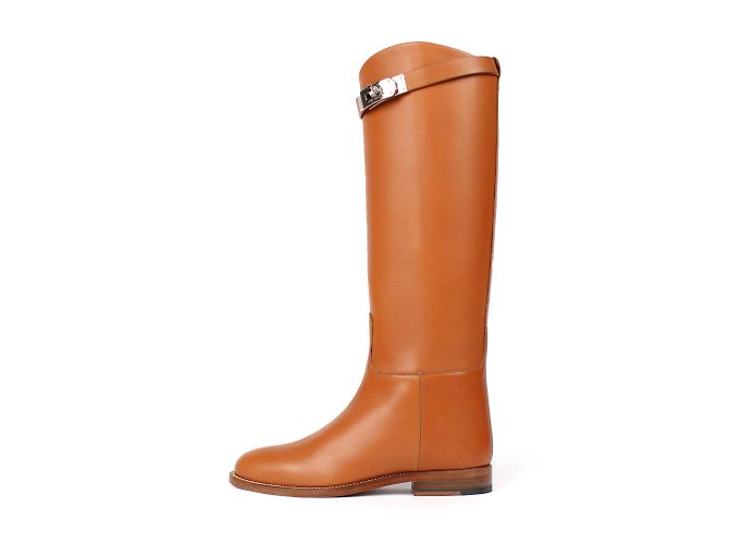 Kelly HERMÈS - Springstiefel (Größe 34) Braun - Ansicht 2