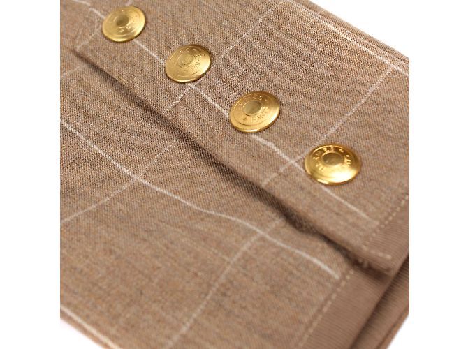 HERMÈS - Wollhose (Größe 38) Braun - Ansicht 2