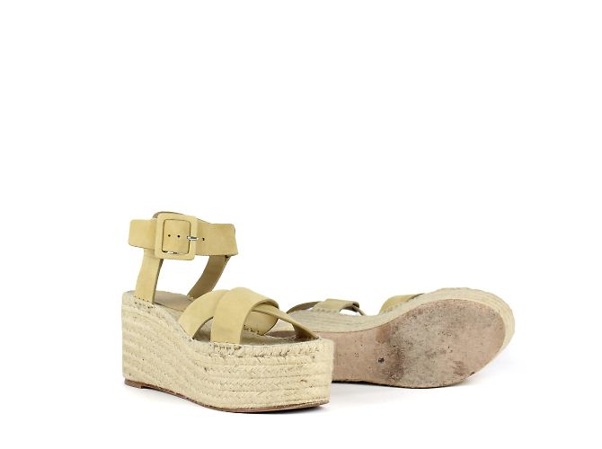 Céline CELINE - Keilsandalen (Größe 38) Beige - Ansicht 2