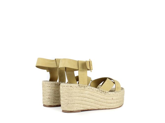 Céline CELINE - Keilsandalen (Größe 38) Beige - Ansicht 4