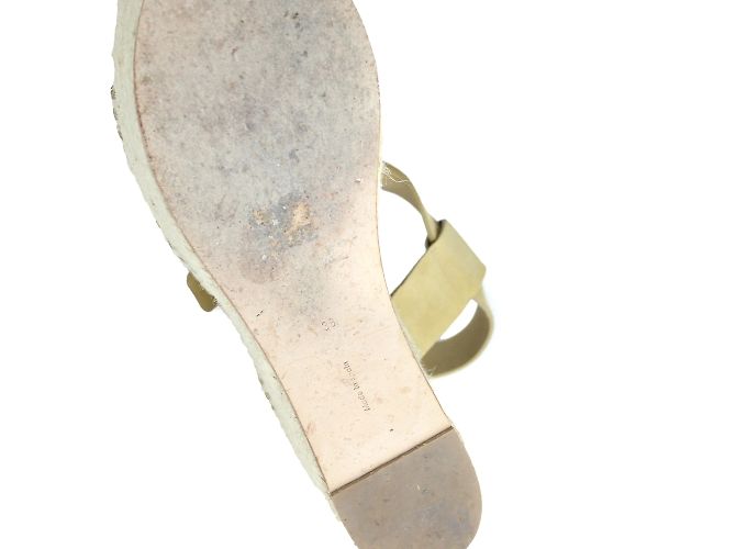 Céline CELINE - Keilsandalen (Größe 38) Beige - Ansicht 6