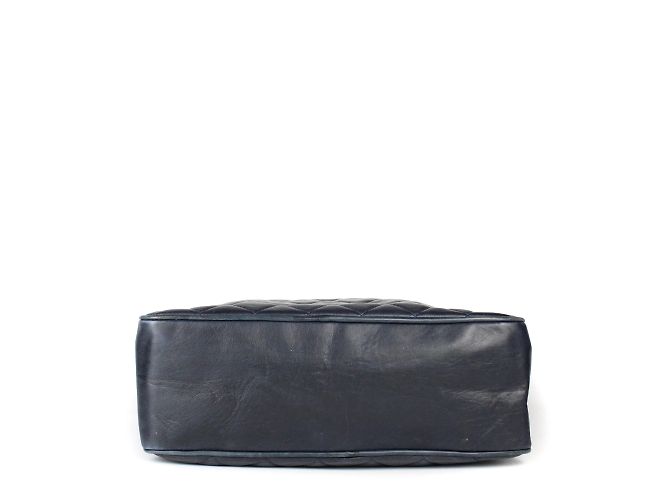 Camera CHANEL - Vintage Kamera Schultertasche Marineblau - Ansicht 4