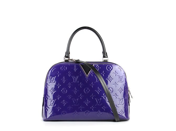 LOUIS VUITTON Handtaschen T.  Rindsleder Lila - Ansicht 3