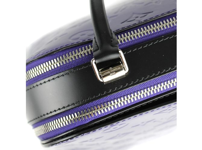 LOUIS VUITTON Handtaschen T.  Rindsleder Lila - Ansicht 6